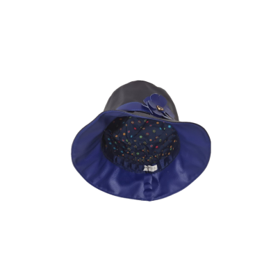 Réf: 540 Chapeau de pluie Morgane bleu