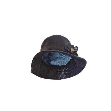 Réf: 545 Chapeau de pluie Morgane bleu