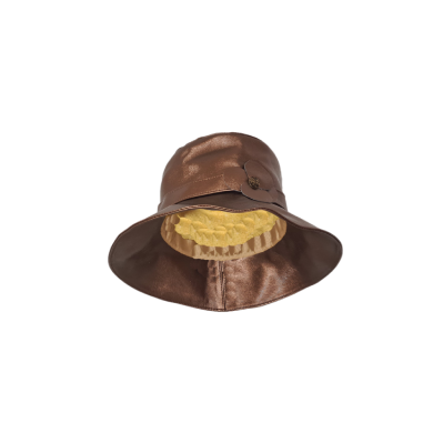 Réf: 511 Morgane chapeaux de pluie bronze doré