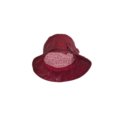 Réf: 546 Chapeau de pluie Morgane rouge